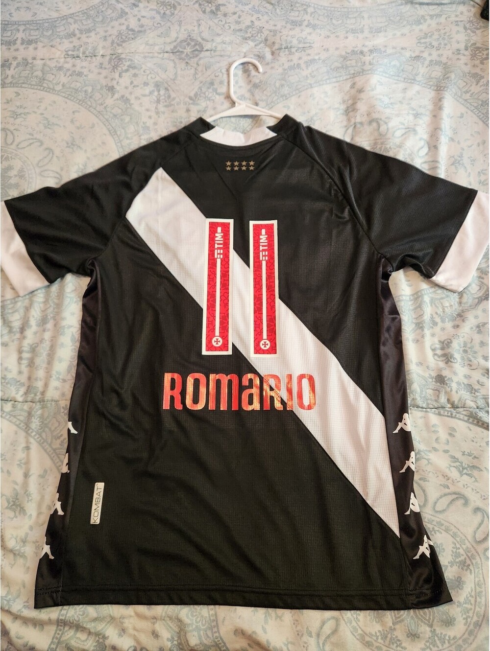 CR Vasco Da Gama 2022/2023 Romario Brazil Home Soccer Jersey Size M